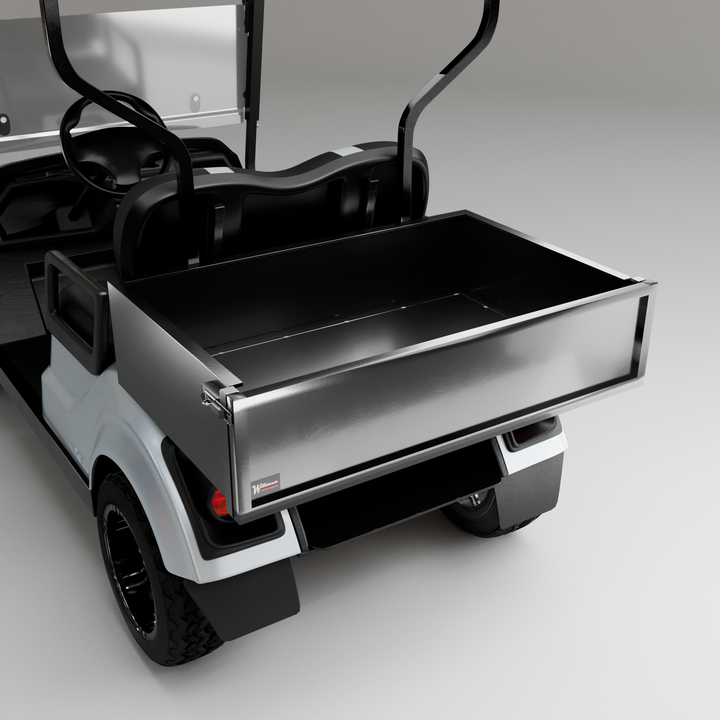 Heavy-Duty Steel Golf Cart Cargo Box